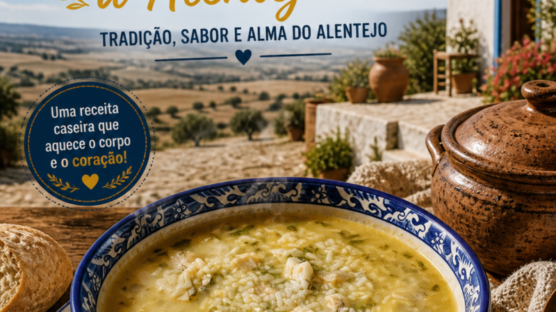 Arrozinho de Bacalhau à Alentejana