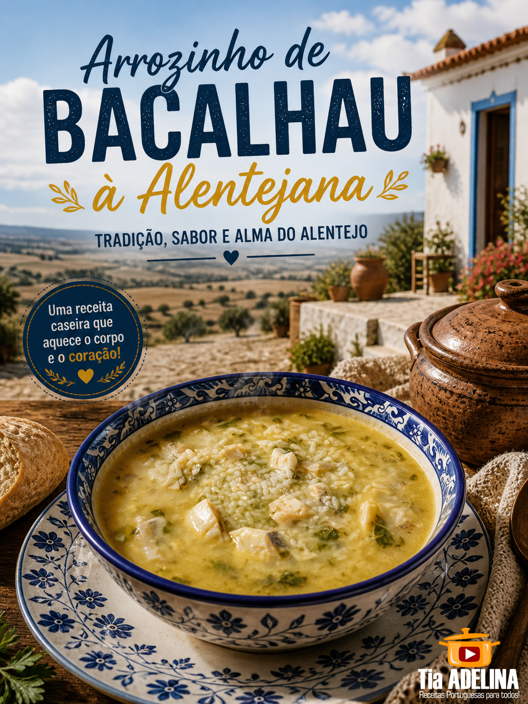 Arrozinho de Bacalhau à Alentejana