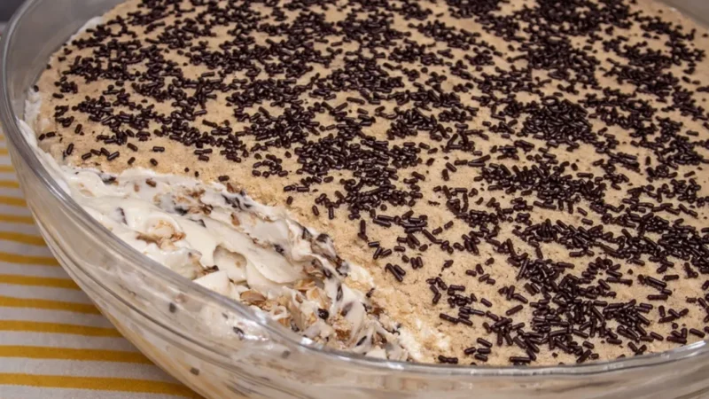 Delícia de leite condensado