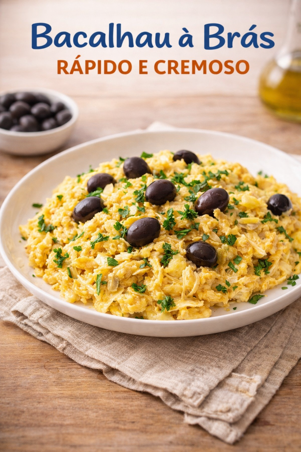 Bacalhau à Brás Rápido: Receita Tradicional Fácil