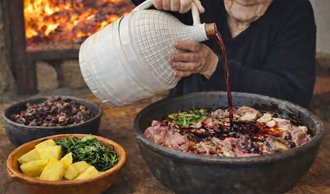 Chanfana Tradicional feita pelas mão sábias da avó