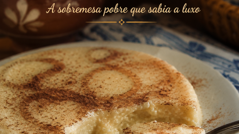 PAPAS DE CAROLO — A sobremesa pobre que sabia a luxo