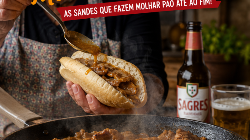 Bifanas com Molho de Cerveja
