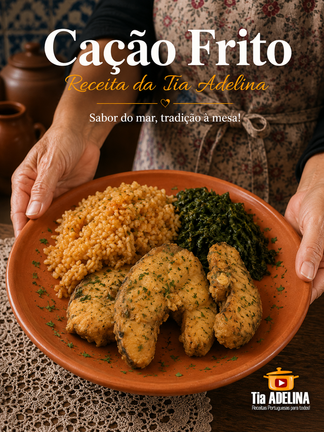 Receita de Cação Frito