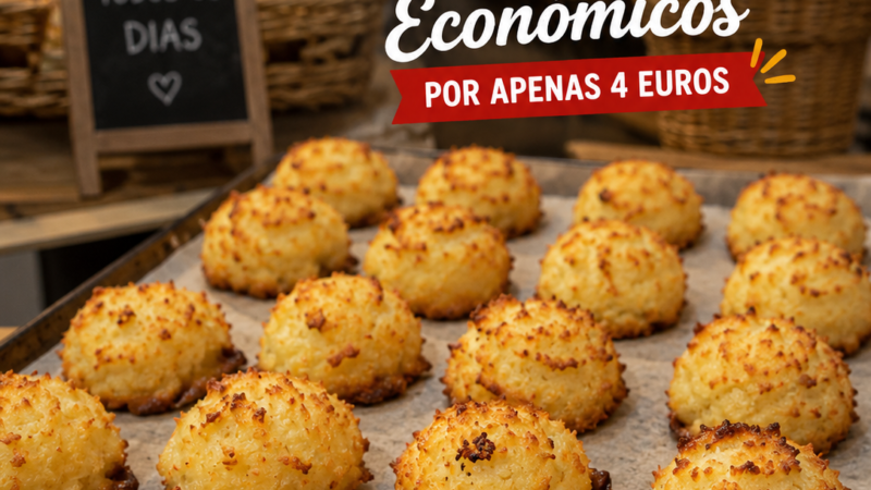 Bolinhos de Coco por apenas 4 euros