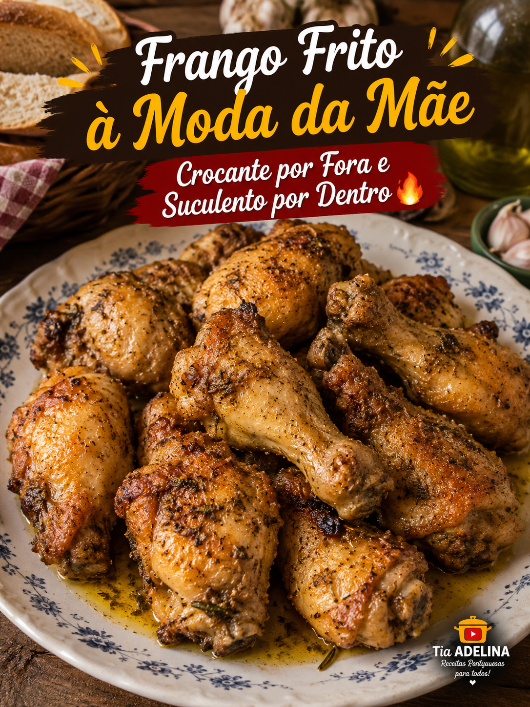 Frango Frito à Moda da Mãe