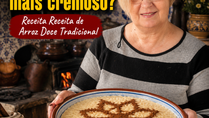 Porque o Arroz Doce das avós era mais Cremoso?