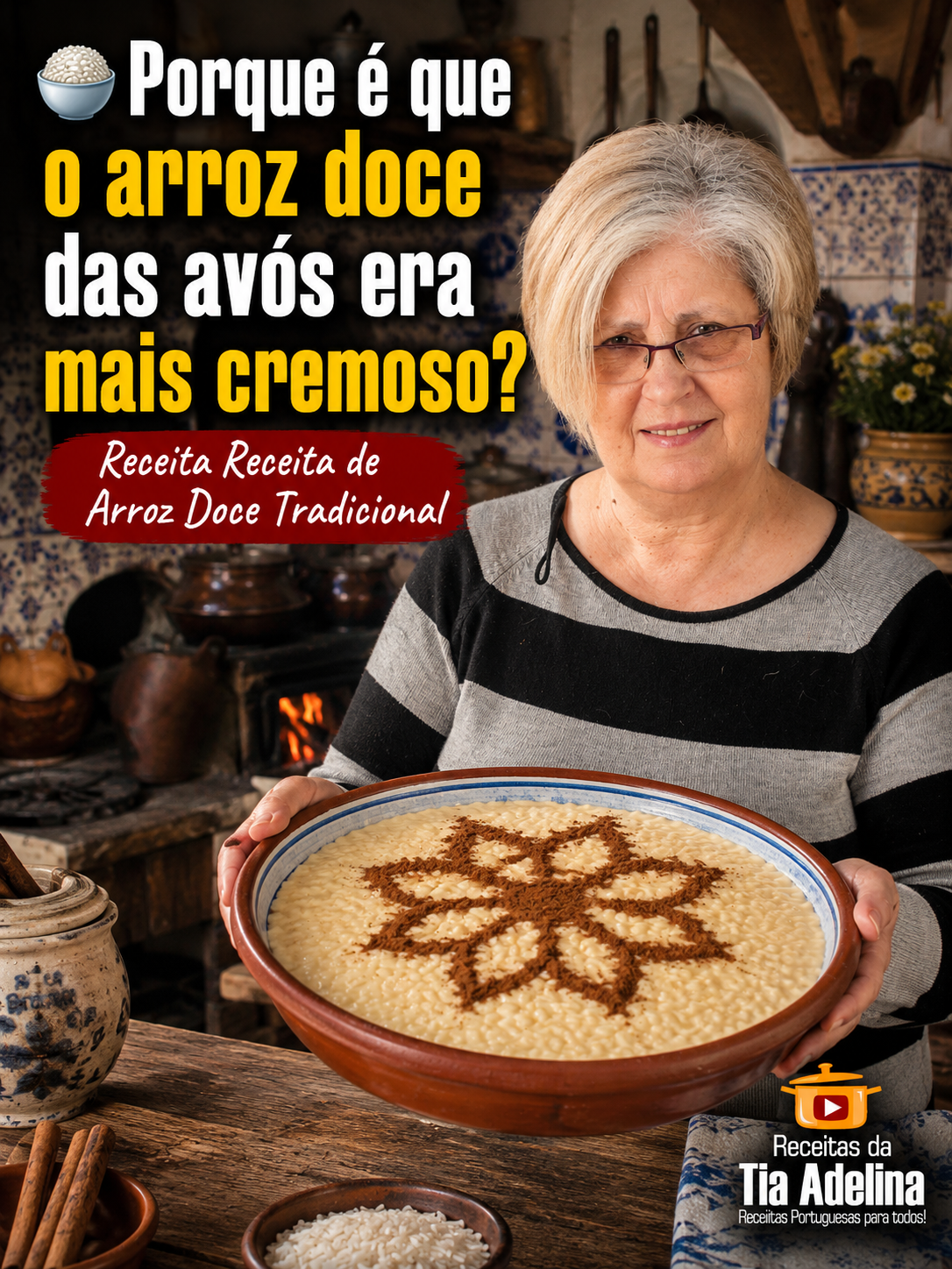 Porque o Arroz Doce das avós era mais Cremoso?