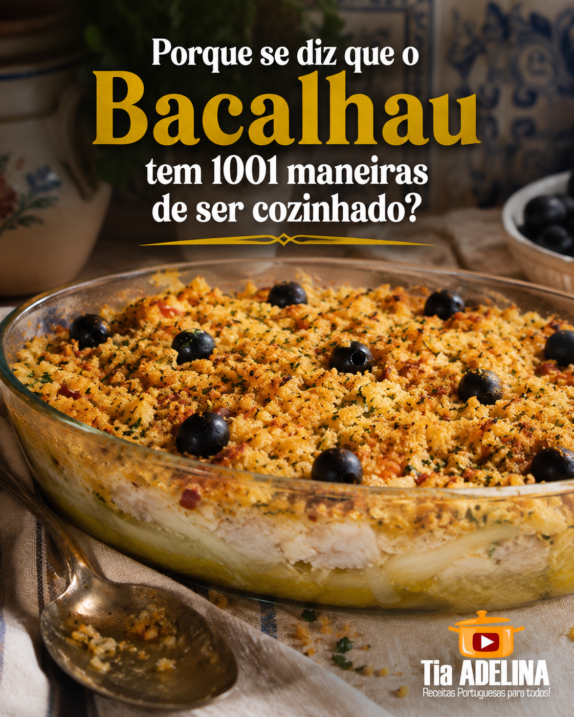 Porque se diz que o Bacalhau tem 1001 maneiras de ser cozinhado?