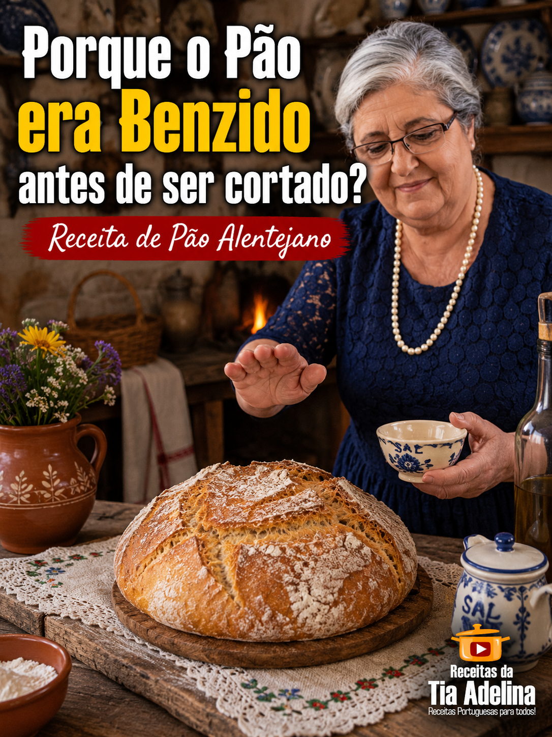 Porque o Pão era Benzido antes de ser cortado?
