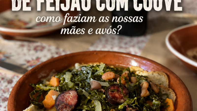 Sopas de Feijão com Couve