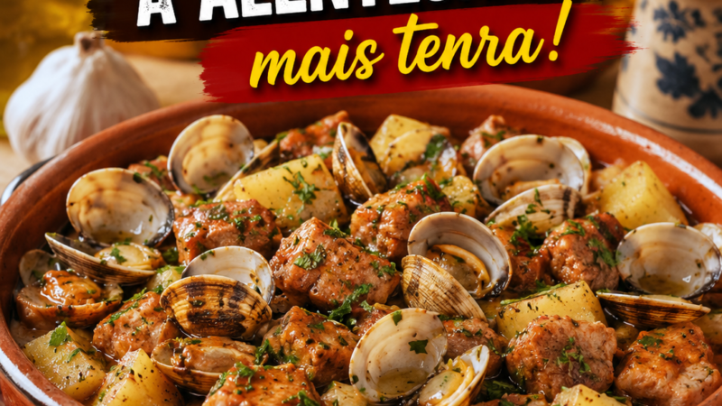 Como deixar a Carne de Porco à Alentejana mais tenra!
