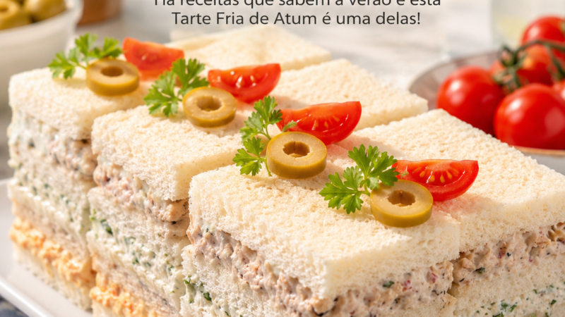 Tarte Fria de Atum