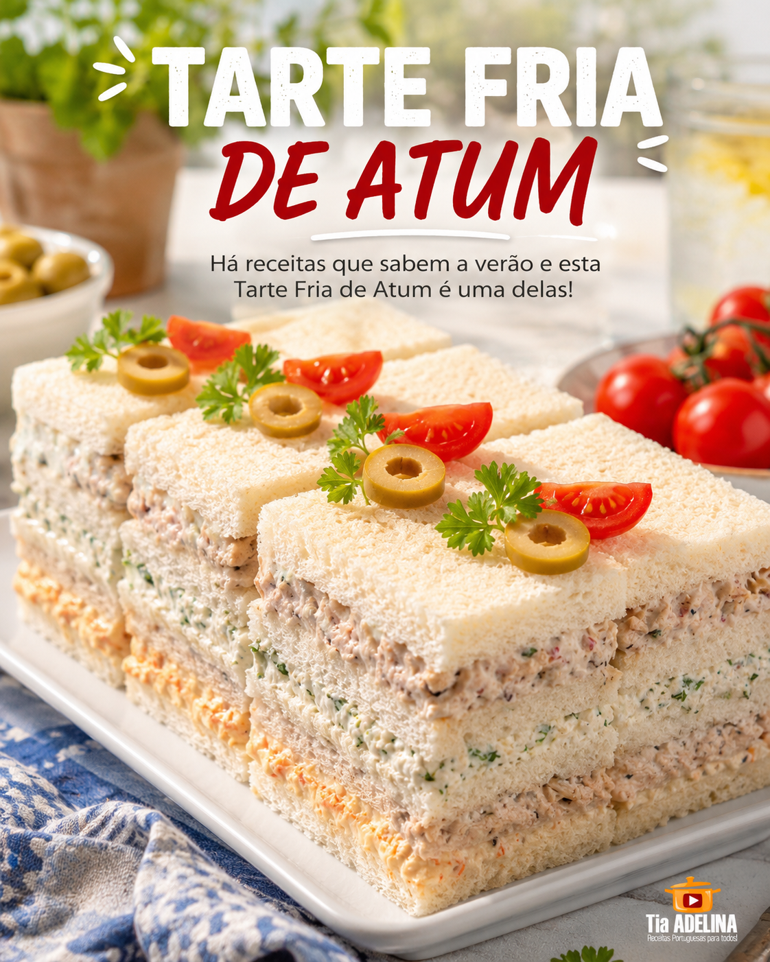 Tarte Fria de Atum