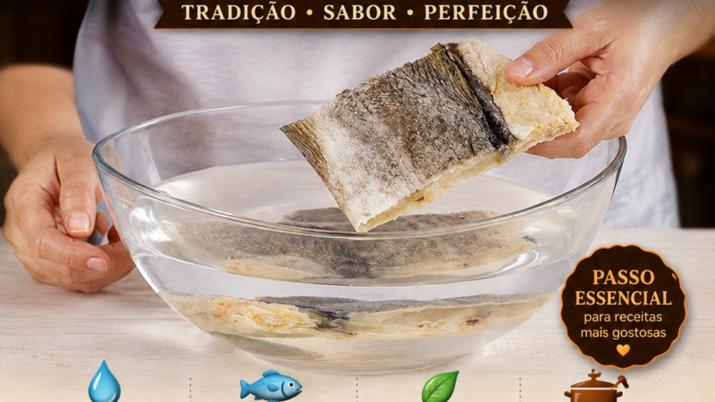 Afinal, porque se demolha o Bacalhau?