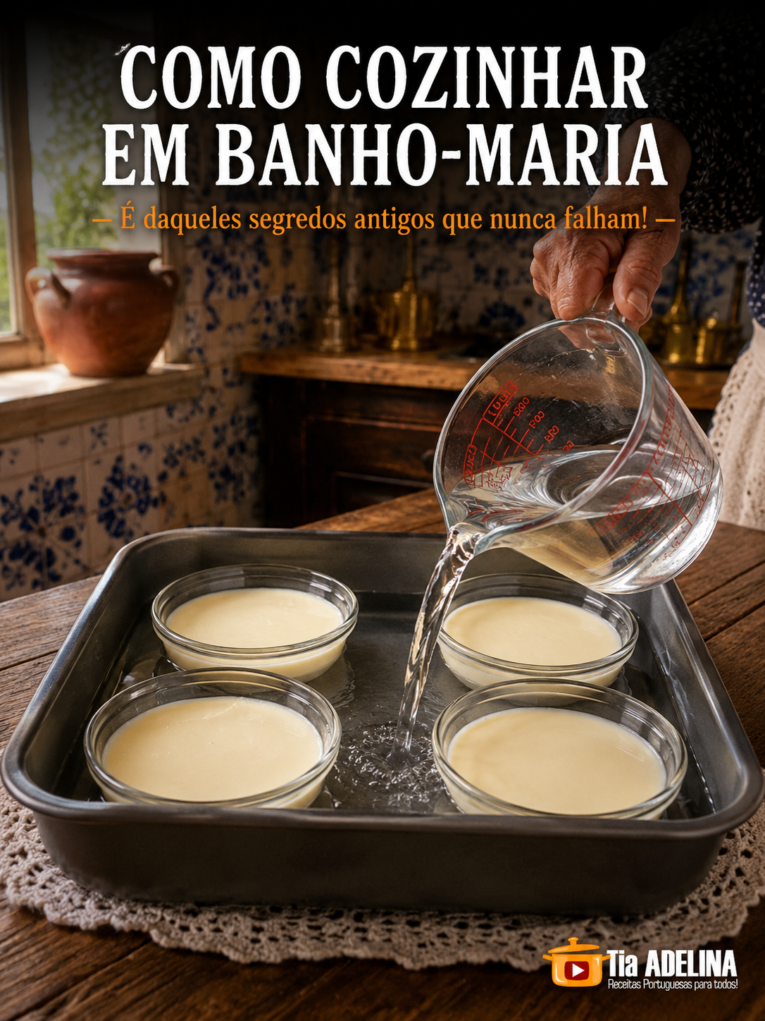 Como cozinhar em Banho-Maria