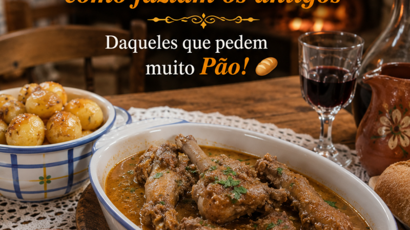 Coelho à Caçador como faziam os antigos