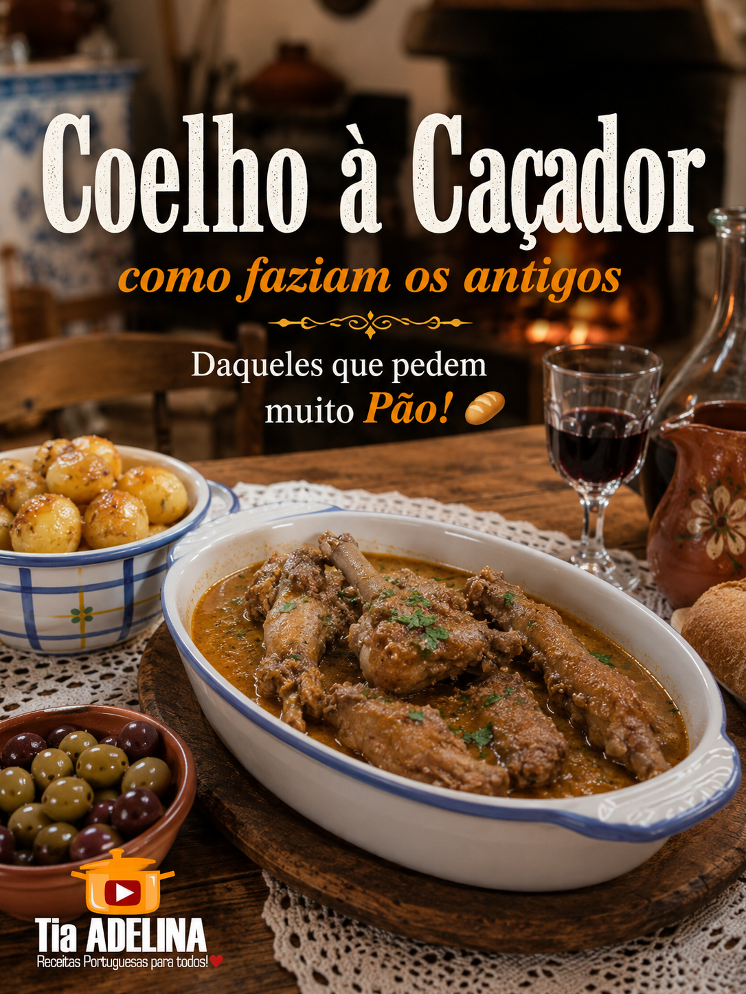 Coelho à Caçador como faziam os antigos