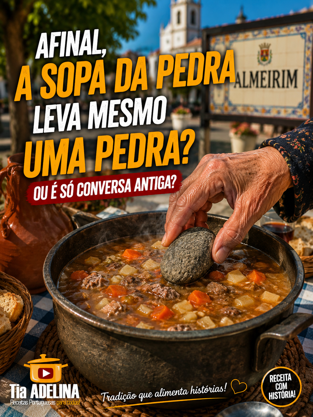 Afinal, a Sopa da Pedra leva mesmo uma pedra ou é só conversa antiga?