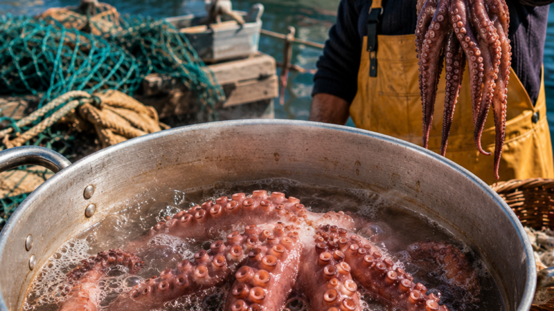 Porque o Polvo fica duro? O Segredo para cozinhar Polvo Macio