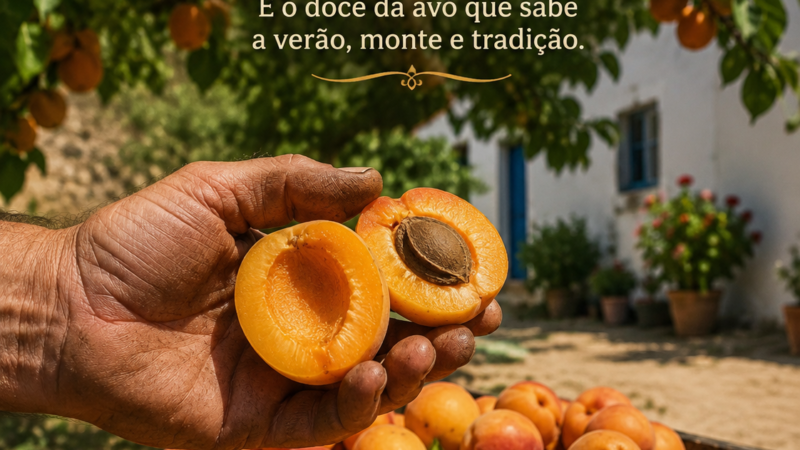 Damascos do Alentejo e o Doce da Avó