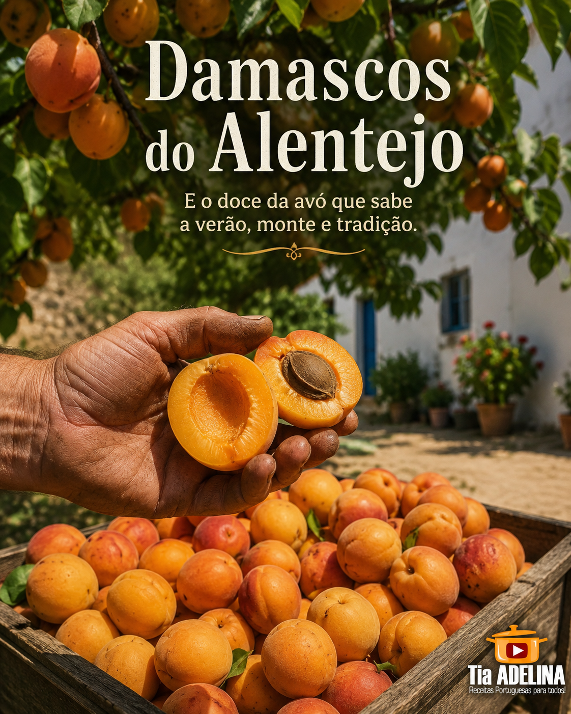 Damascos do Alentejo e o Doce da Avó