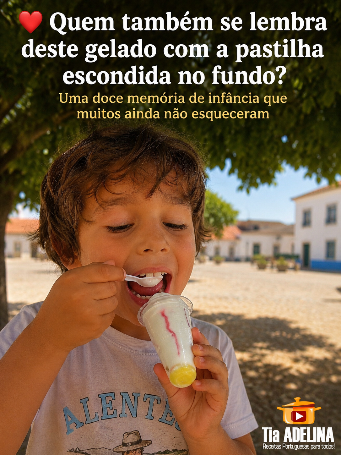 Um Gelado, uma Pastilha… e uma infância que nunca mais volta