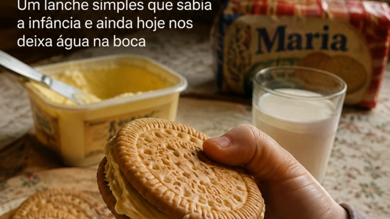 As “Oreo” do nosso tempo eram duas bolachas Maria com margarina no meio