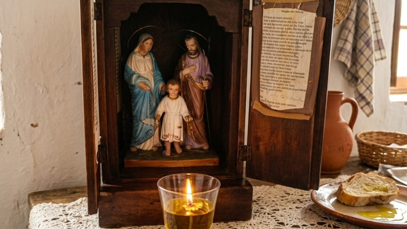Lembram-se da Sagrada Família que andava de casa em casa?