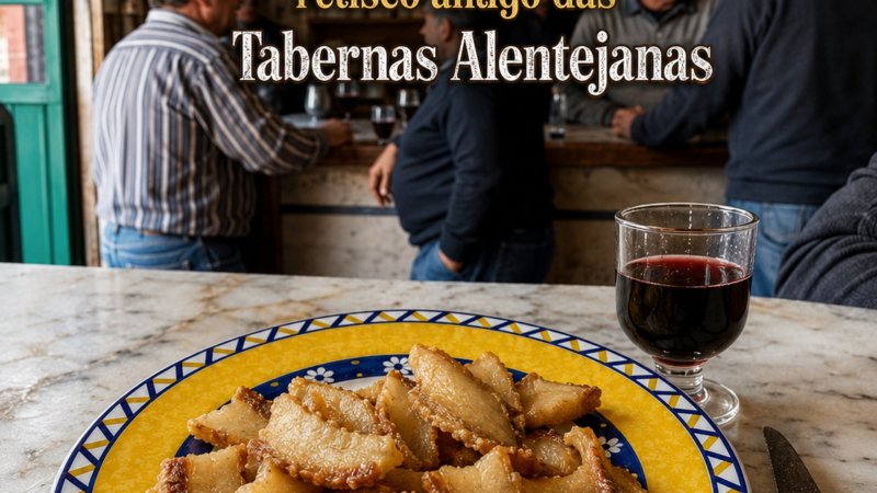 Toucinho Frito, Petisco antigo das Tabernas Alentejanas
