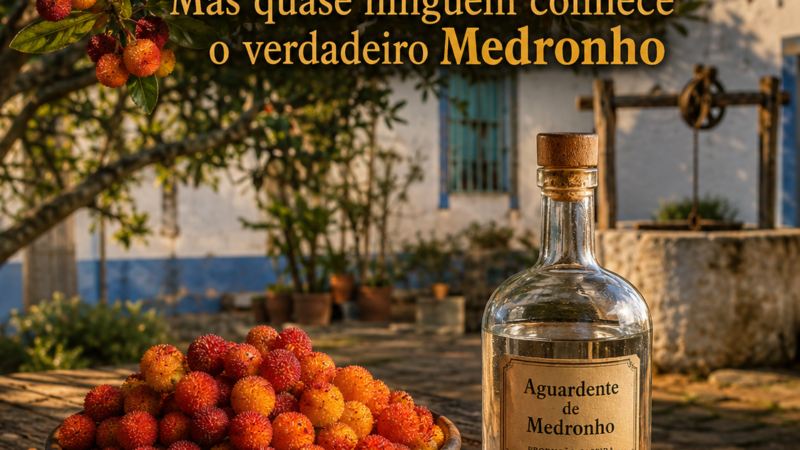Toda a gente conhece a Aguardente… Mas quase ninguém conhece o verdadeiro Medronho