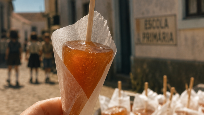 Receita dos Antigos Pirulitos de Caramelo