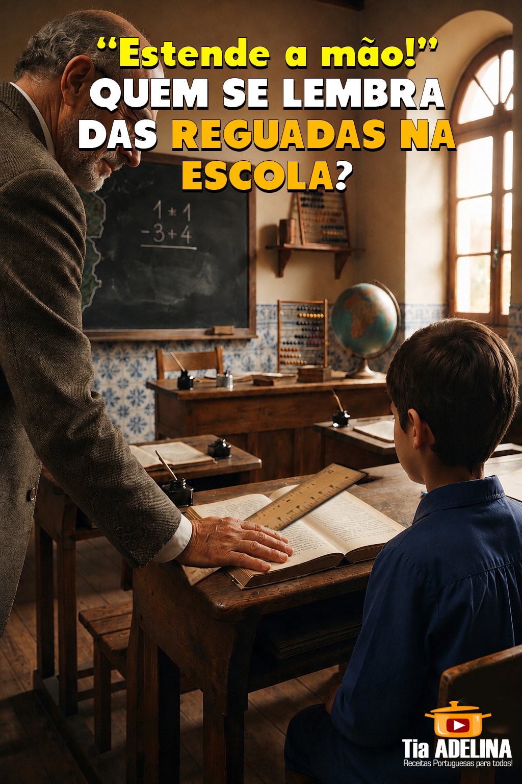 Quem se lembra das Reguadas na Escola?