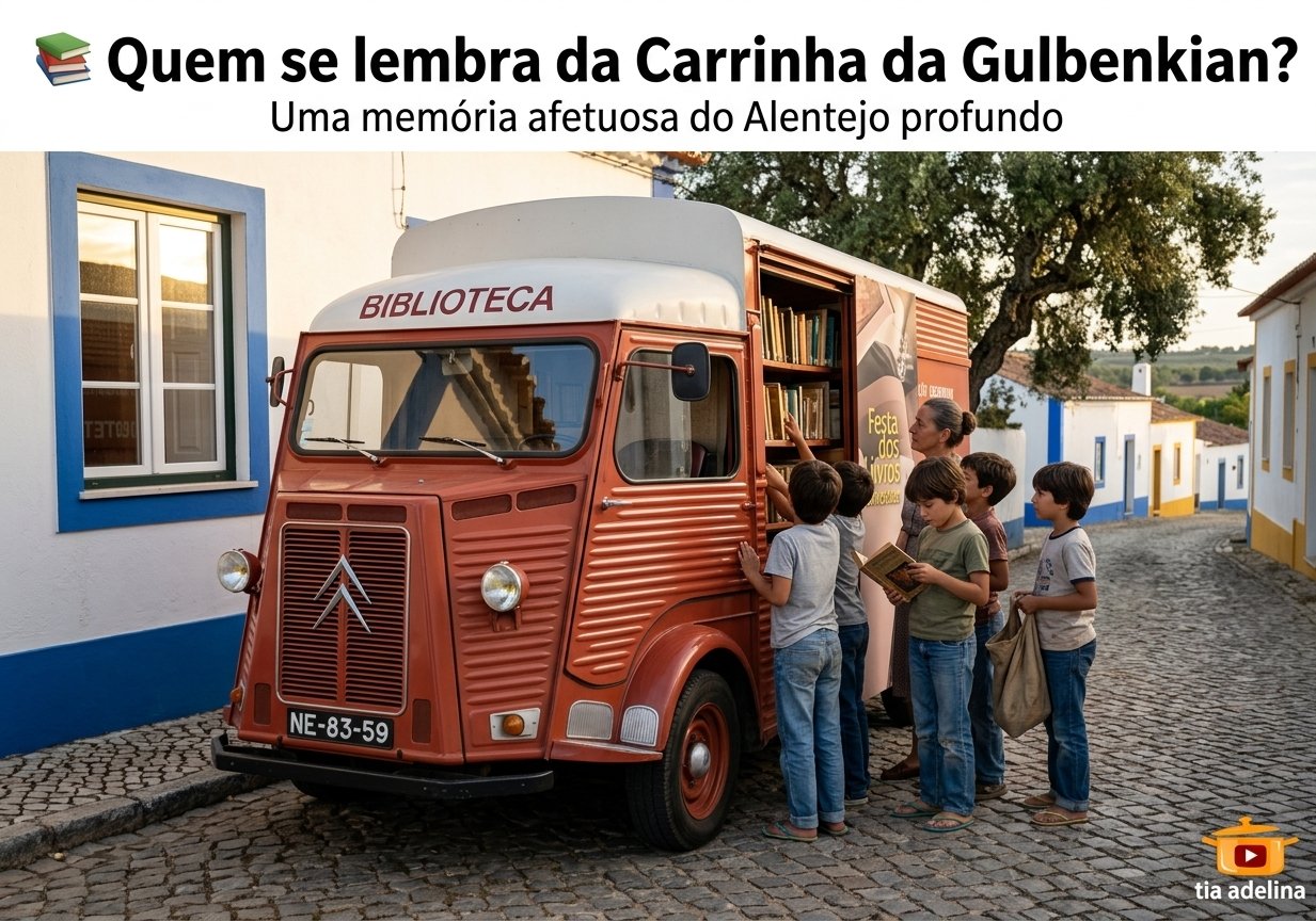 A Carrinha da Gulbenkian. Quando os livros iam à nossa procura