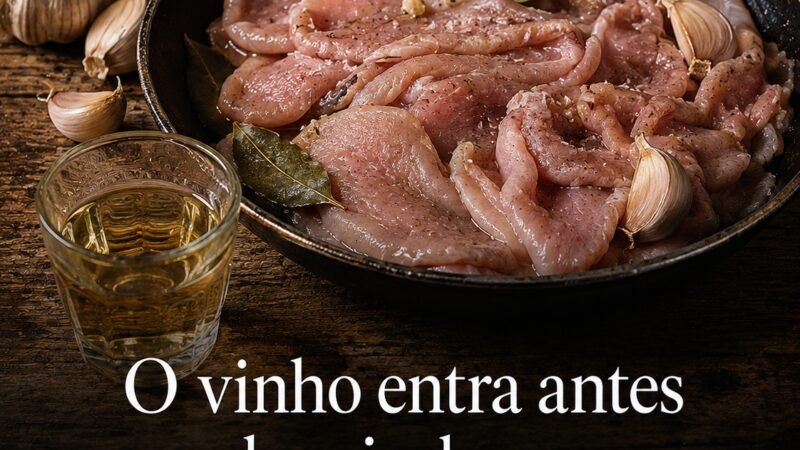BIFANAS À PORTUGUESA COM MOLHO PARA MOLHAR O PÃO