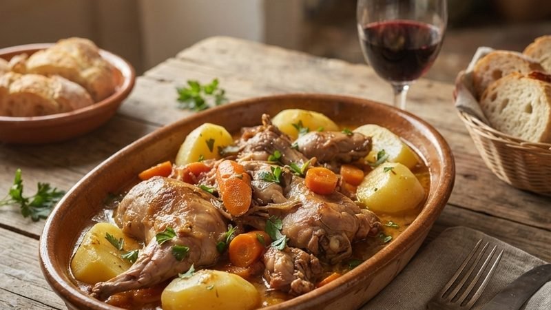 Coelho à Caçador. Receita Tradicional!