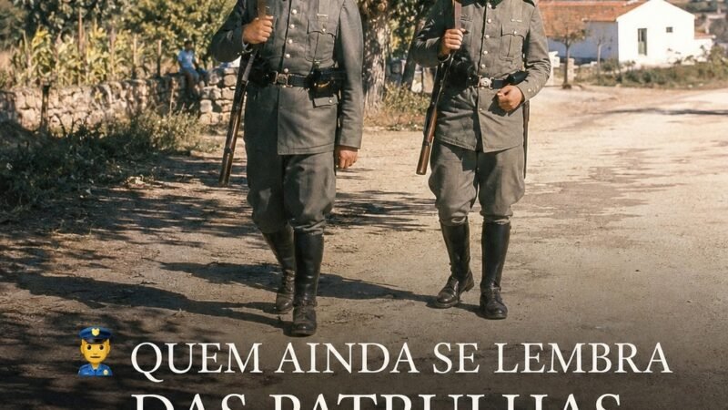 A Patrulha da GNR dos anos 60. Quando dois guardas a pé conheciam uma terra inteira!