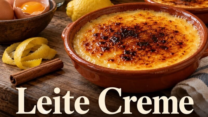LEITE CREME. A SOBREMESA ANTIGA QUE NUNCA SAI DE MODA
