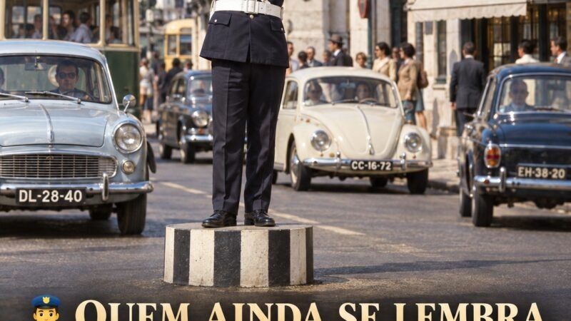 O Polícia Sinaleiro. Quando o trânsito obedecia a um homem no meio da rua