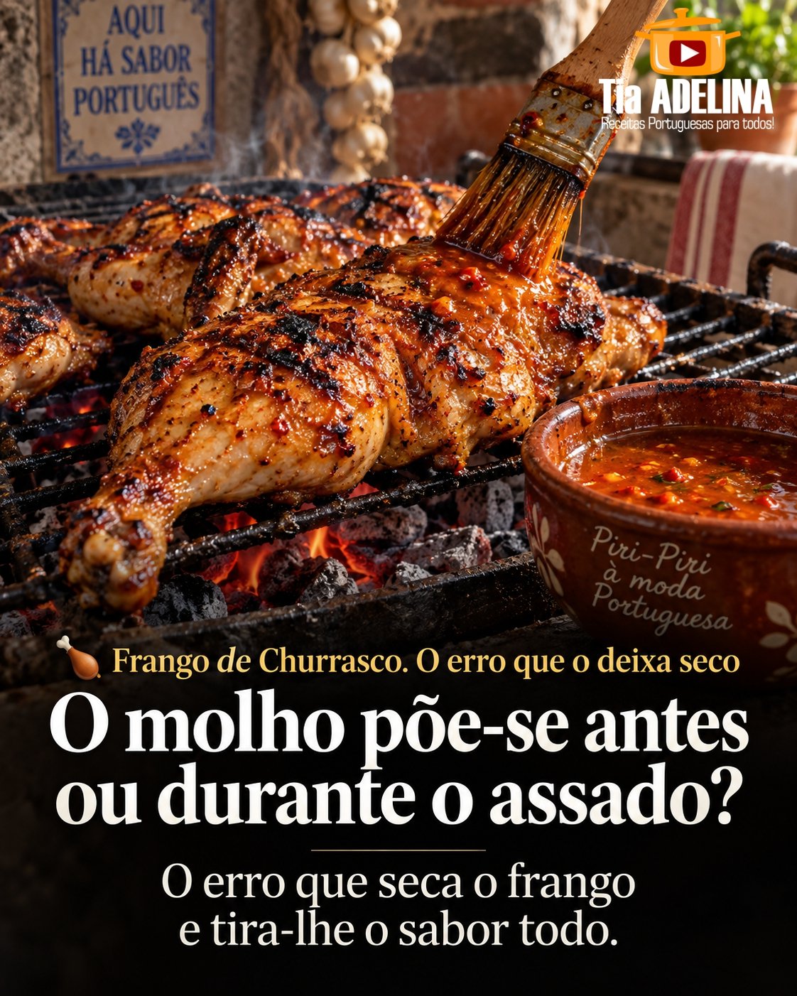 Frango de churrasco: com muito picante ou só o suficiente para dar graça?