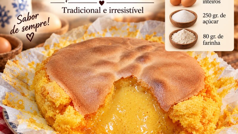 Pão de Ló Cremoso que se come à colher