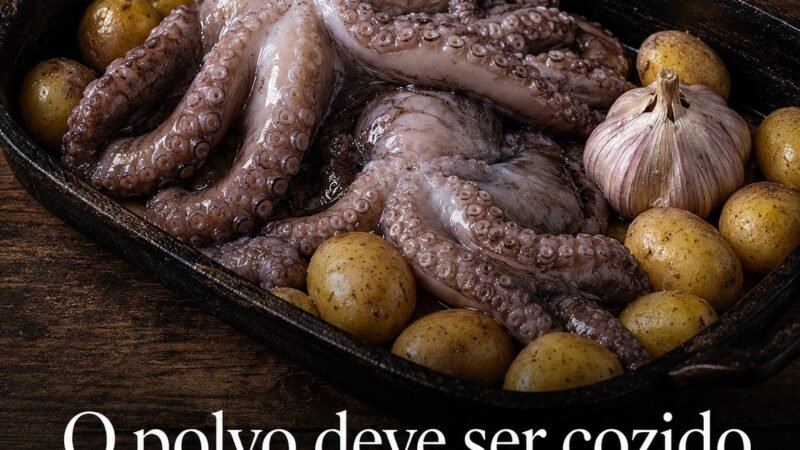 POLVO À LAGAREIRO. SIMPLES, PORTUGUÊS E CHEIO DE SABOR