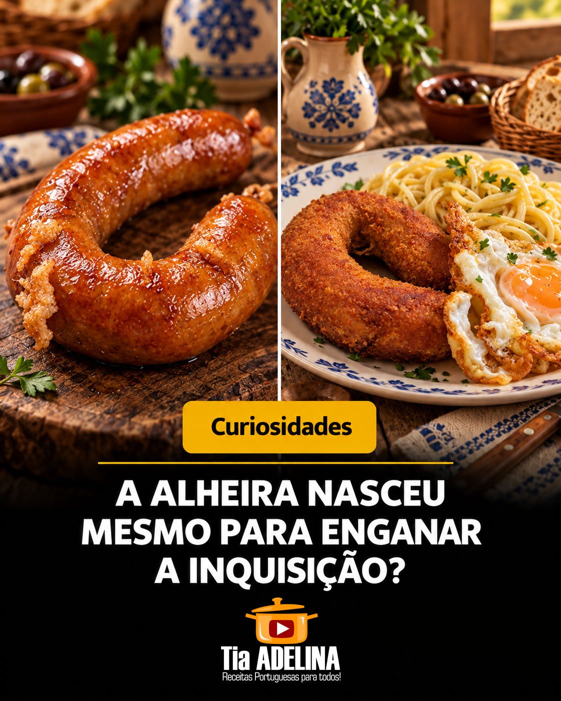 A ALHEIRA FOI INVENTADA PARA ESCONDER UM SEGREDO?