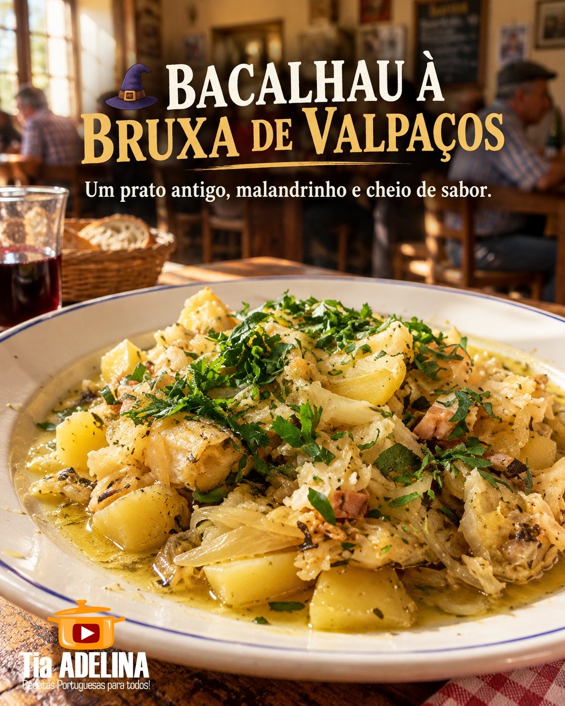 BACALHAU À BRUXA DE VALPAÇOS