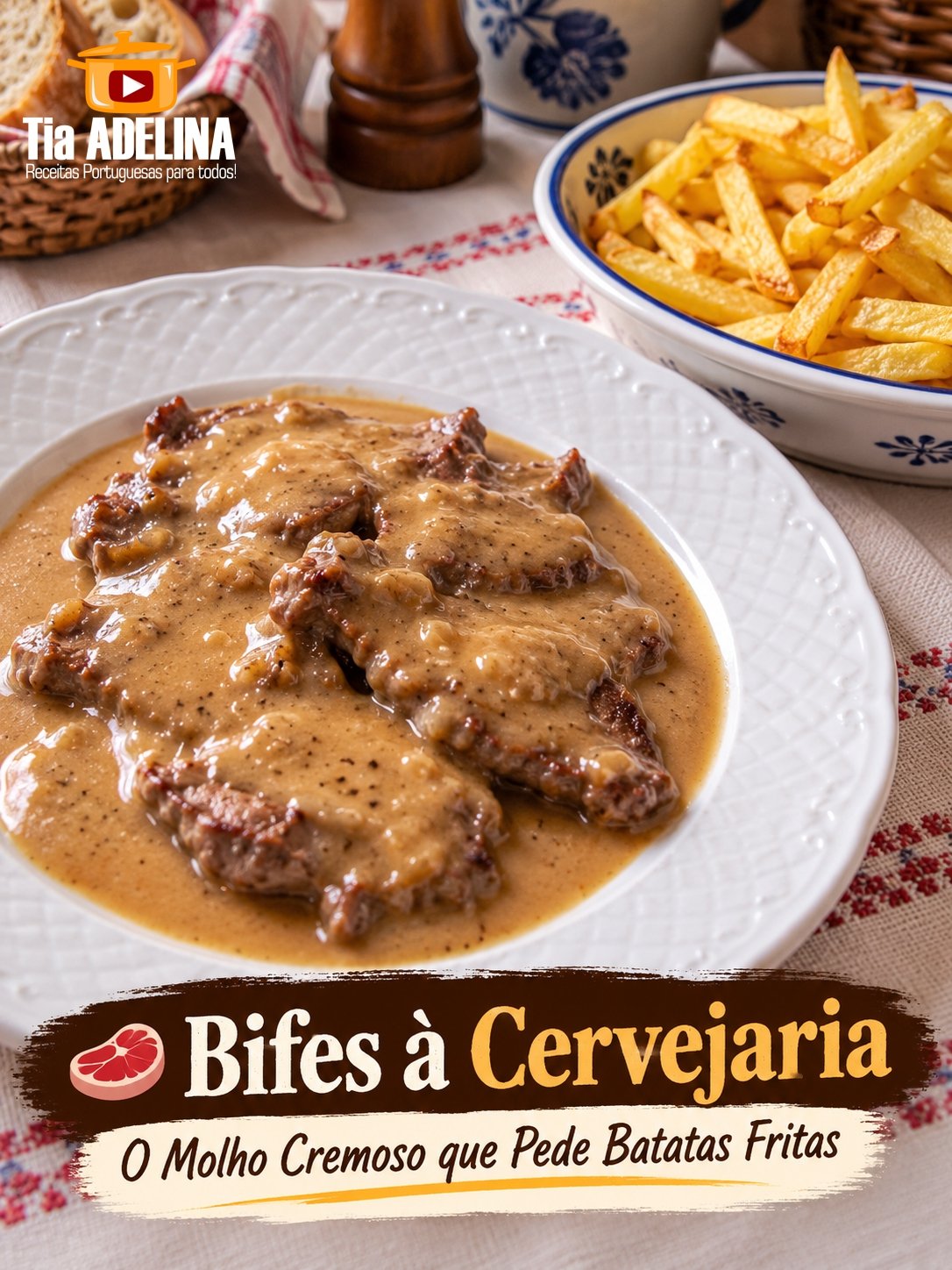 Bifes à Cervejaria