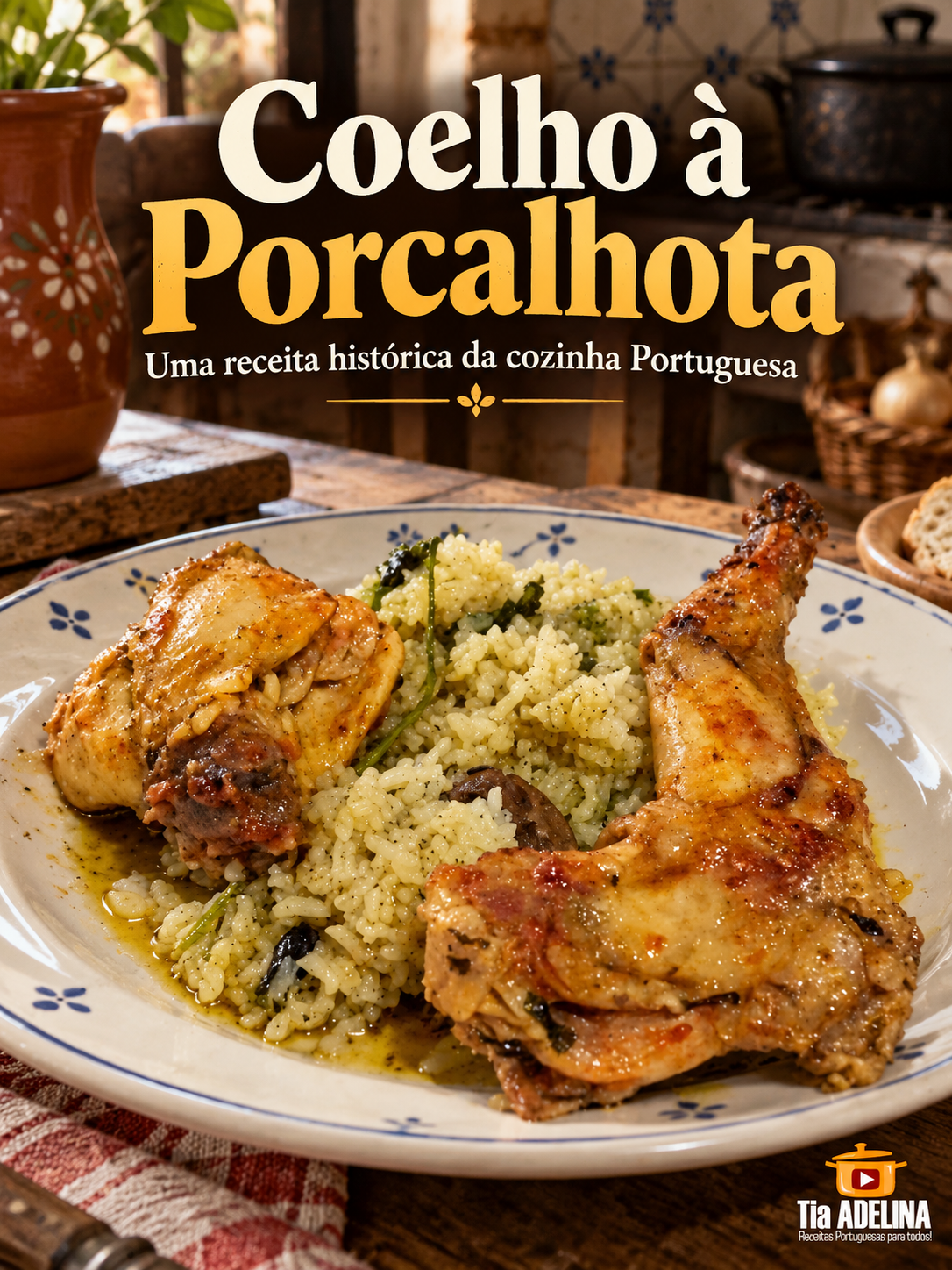 Coelho à Porcalhota. Uma receita histórica da cozinha Portuguesa