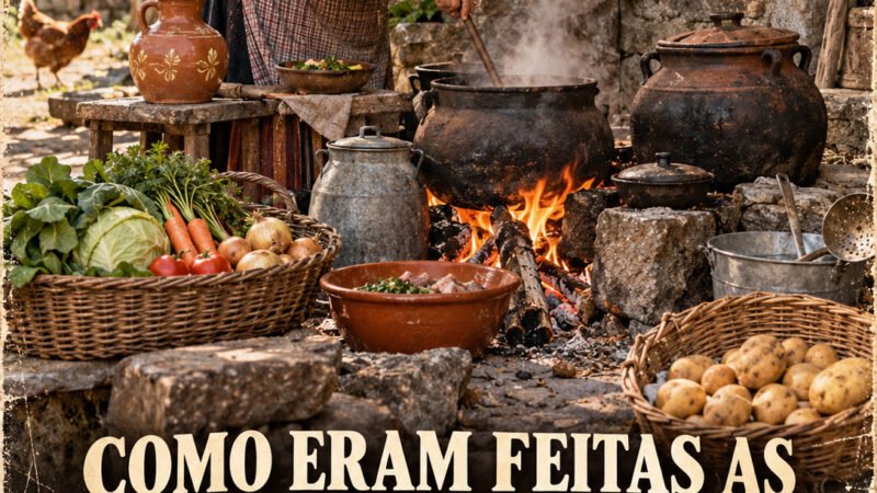 COMO ERAM FEITAS AS REFEIÇÕES NO TEMPO DOS NOSSOS AVÓS?