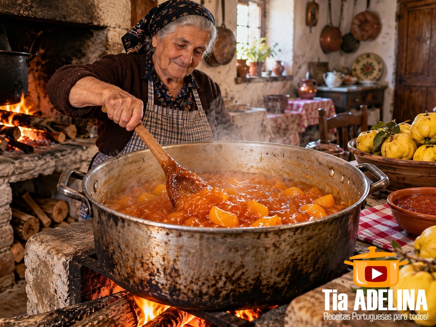 Marmelada da Tia Adelina à antiga