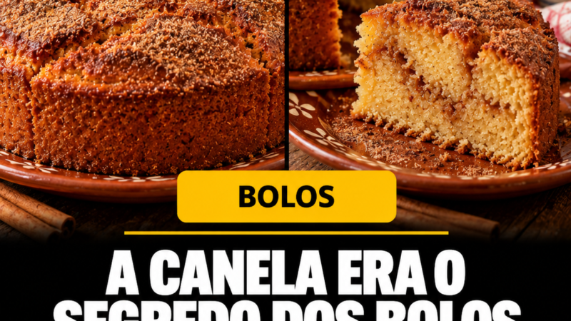 BOLO DE CANELA