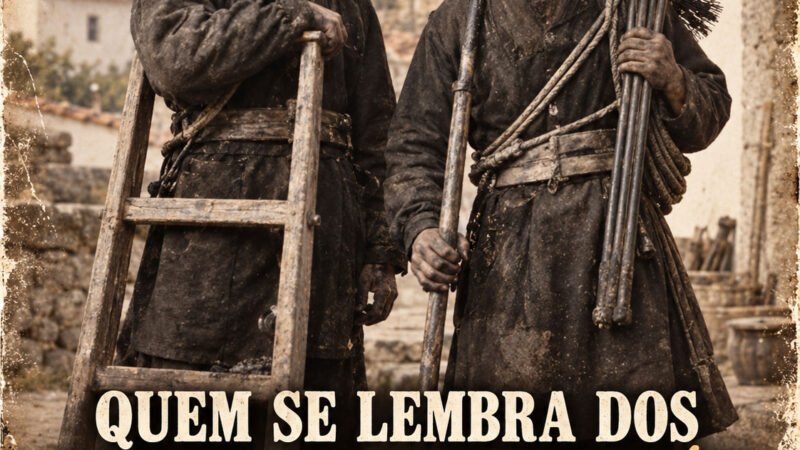 QUEM SE LEMBRA DOS ANTIGOS LIMPA-CHAMINÉS?
